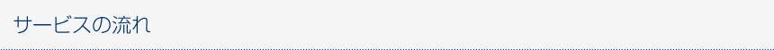 サービスの流れ